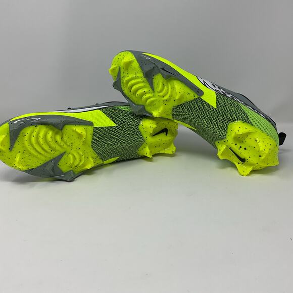 Nike Vapor Edge Speed 360 2 Football Cleats FB8446-303 Men Size 13 Volt Grey NEW - Picture 4 of 8